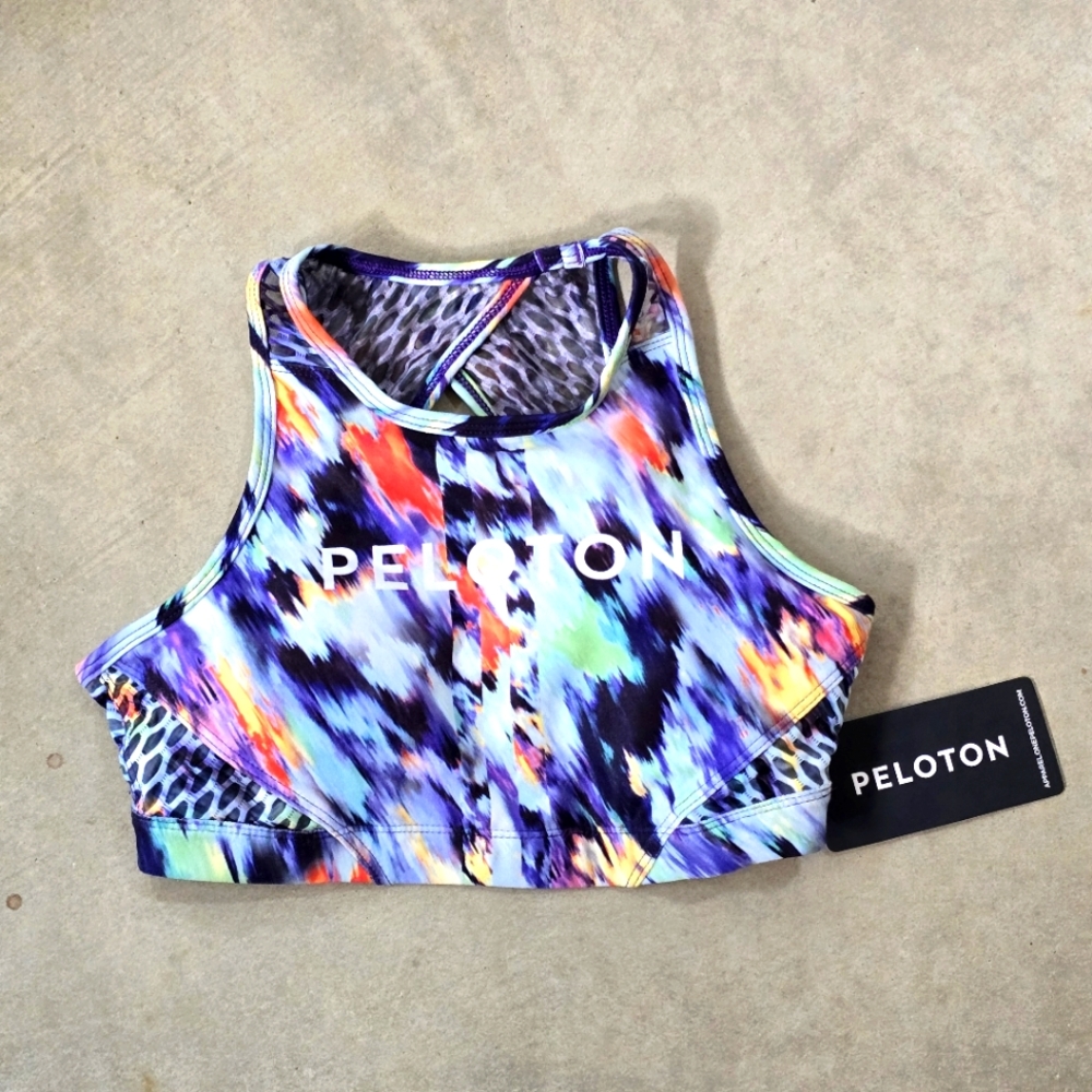 PELOTON Sports bra milti-color XSMALL NWT